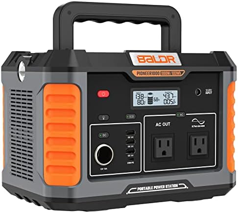 Amazon.co.jp: BALDR ポータブル電源 大容量 1000W 家庭アウトドア  