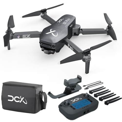 DCX EZ Pro Drones with Camera for Adults 4K, Obstacle Avoidance, GPS Auto Return Home,...