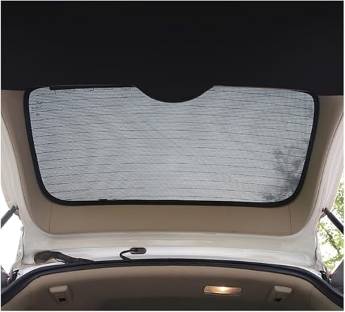 Image of Car Dicky Magnetic Sunshades Rear Window Curtain Compatible with Maruti Suzuki Ignis
