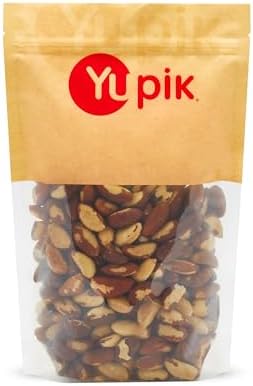 Yupik Raw Brazil Nuts, 2.2 lb (35.2 oz), Gluten-Free, Kosher, Shelled, Unsalted, Unroasted, Raw Nuts, Nutritious Healthy Snacks, Rich in Selenium