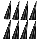 FUNNETOYU 8 Stück Teiliges Schwarzes Ringkegel Schmuck Ringständer für Finger Kompakter Organizer für Vitrinen für Schmuckgeschäfte Auslagen und Zuhause