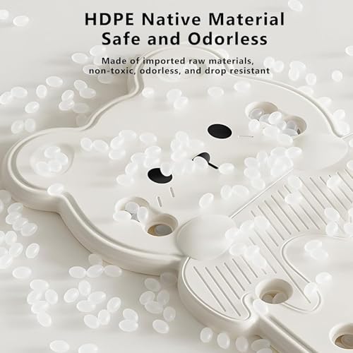 بيونتي منظم تخزين العاب الاطفال، صناديق العاب كبيرة للاطفال، صناديق تخزين قابلة للازالة للاطفال، رف تخزين العاب الاطفال، منظم صندوق العاب لغرفة لعب الاطفال (ابيض-ايه)