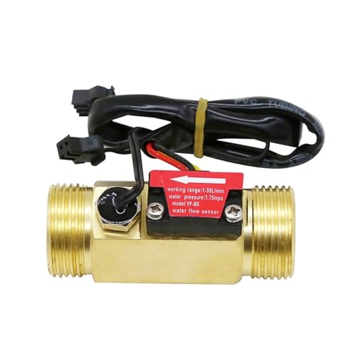 Sensor de flujo de agua para medir el caudal del medio en sistemas domésticos de 3/4