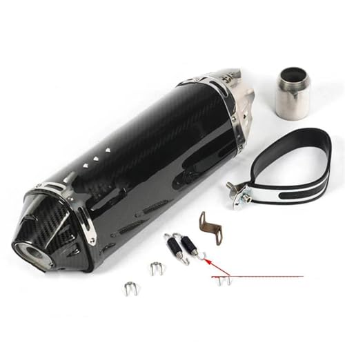 Pot d'échappement 51 mm résistant pour remplacer le silencieux PCX125