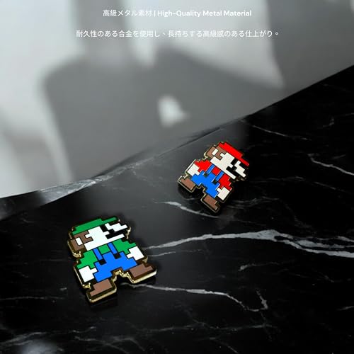 Image of Pixel Pin Pixel brooch Video game pin old school hard enamel pins 80s Cute Cartoon Enamel Pins Gaming Lapel Pin Brooch Badge for Backpack Jackets Anime Pins for Gift Anime Enamel Pin for Clothing Hat Decoration