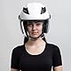 Westt Jethelm mit Visier und Sonnenblende Motorradhelm Herren Damen Rollerhelm Mopedhelm Mofa Chopper Helm Motorrad Halbhelm Open-Face-Helm Pilotenhelm ECE DOT Zertifiziert
