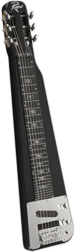 Rogue RLS-1 Lap Steel Guitar with Stand and Gig Bag Metallic Black