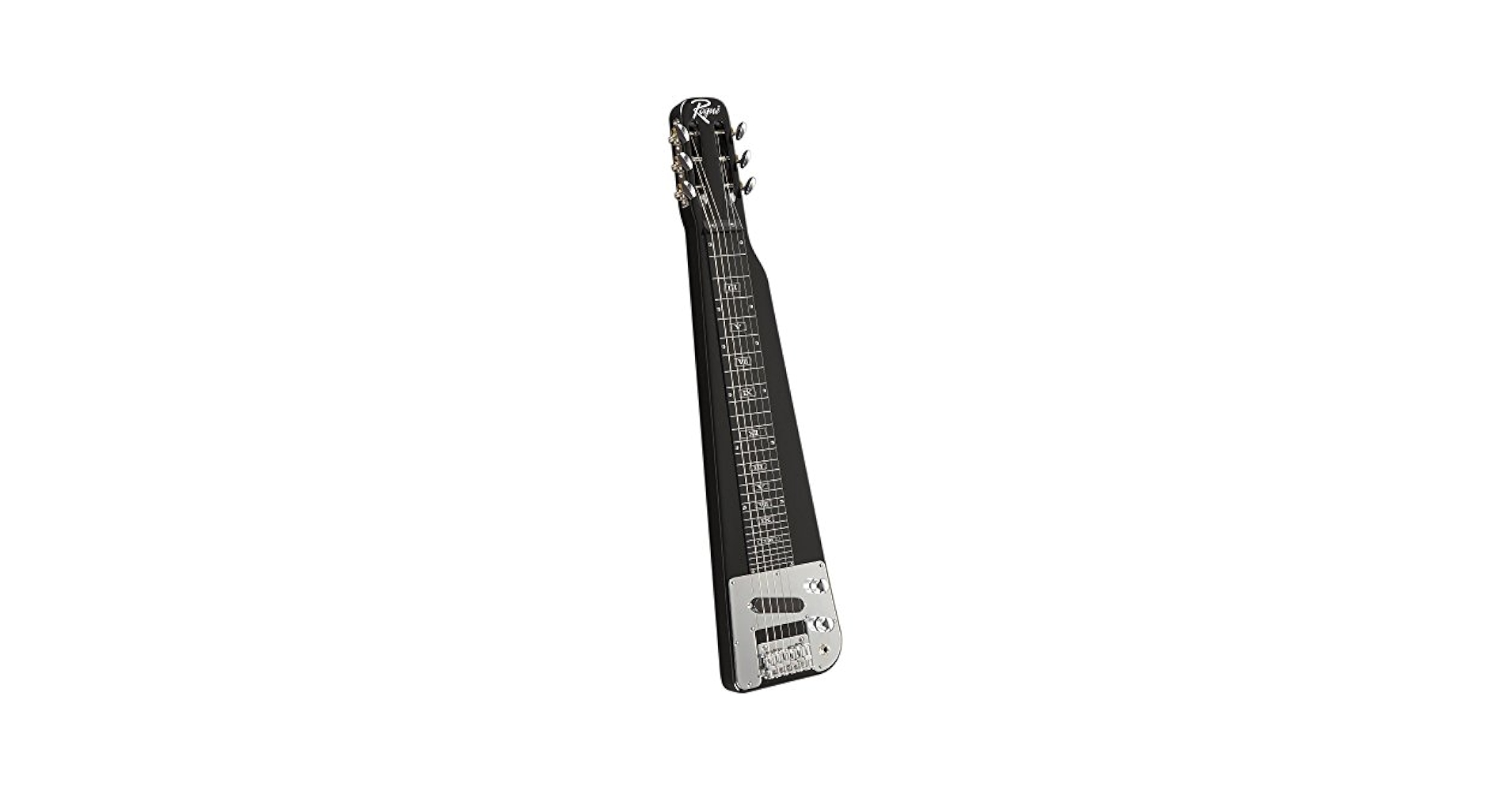Rogue RLS-1 Lap Steel Guitar with Stand and Gig Bag Metallic