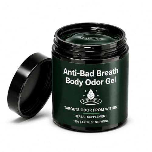 Anti-Bad Breath Herbal Gel - Freshening Formula Natural Herbal Deodorant Gel Mint Flavor