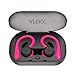 Wireless Headphones, APEKX True Wireless Bluetooth 5.0 Sports Earbuds, IPX7 Waterproof Stereo HiFi Sound, Built-in Mic Earphones with Charging Case (Pink)