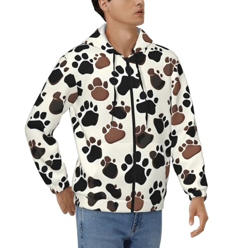 Sweat à capuche zippé homme EdWal veste noire confort durable