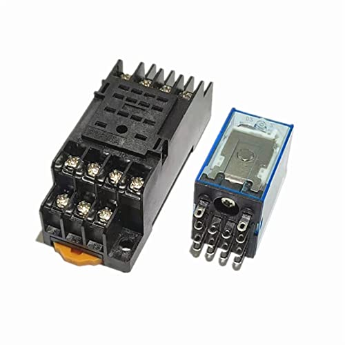 Zócalo para relé electromagnético con indicador LED para un control visual rápido