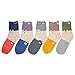 Jeasona 5 Pairs Womens Wool Socks Warm Winter Vintage Knit Boot Crew Socks Gifts (Cute Animals)