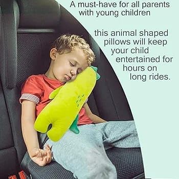 Image of Kids car Supporter Seat Belt (DGreen)