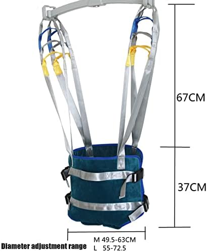 トイレ用スリング 患者用リフター 全身リフトスリング 医療用歩行ベルト 分割脚スリング 患者用リフター 医療機器 4点支持 L