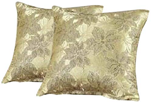 New Luxury Jacquard shimmer Glitter Quilted Bedspread Comforter Throw Bedding with Matching Pillow Shams (Gold MAYA, King) - Image 6