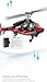 WDDSPSH RC Helicopter A61 Altitude Hovering Optical Flow Localization One Click Roll Takeoff and Landing with 2 Batteries for Adults Beginners 1/53 Scale Air-Wolf (Black)
