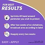 Bonide Go Away! Rabbit, Dog, & Cat Repellent Granules, 3 lbs Ready-to-Use, Keep Dogs off Lawn, Garden, Mulch & Flower Beds - Image 4