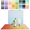 8PCS 16PCS Product Food Photography Background Gradient Paper 34.3X22 Inch 2-in-1 Double Sided Flat Lay Photo Tabletop Backdrops Boards for Jewelry Cosmetics Makeup Props