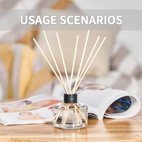 DCJWQ 120 Pcs Reed Diffuser Sticks, Reeds for Diffusers, Replacement Diffuser Reeds Scent Sticks Base Refills for, Office, Diffusersand Home(0.3 * 18cm) - Image 5