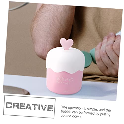 SECFOU 2 Pçs Copo De Espuma Chicote Fabricante De Bolhas Limpador De Rosto Copo De Espuma Copo De La