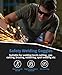 LANON Welding Safety Glasses,IR Filter Shade 5.0 Lens,Anti-Scratch & Anti-Impact,ANSI Z87.1 Double-sided Antifog,Wrap-Around Protective Safety Goggles,UV Protection