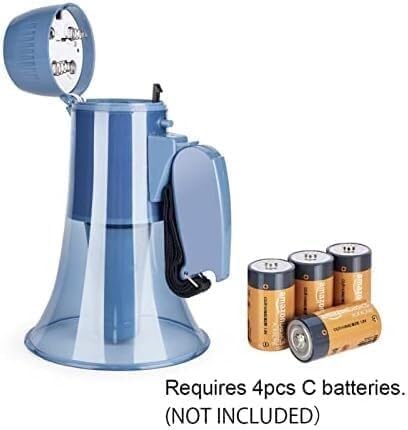 TIST Outdoor MegaphonePortable Megaphone Speaker with RecorderHandheld Megaphone Speaker with Clear Sound