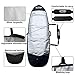 KIJUUJU Surfboard Bag for Fish/SUP/Skimboard/Pranchas - Waterproof Board Cover with Adjustable Padded Strap(5.4 Fish)