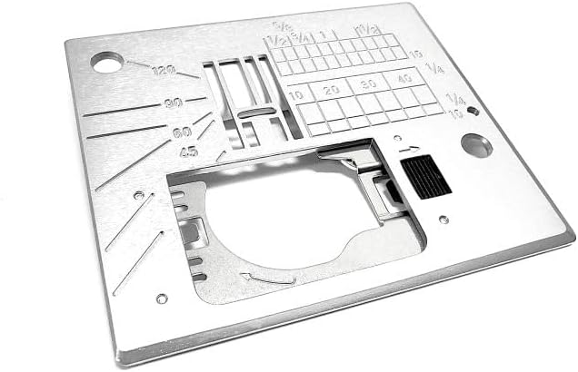 New Sewing Machine Generic Needle Plate, 846676009, Generic, Will fit Models : JANOME : MC6600, MC6600, Elna : 720 Excellence, 7300.
