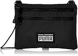 Schwarzer Rucksack von Puma PUMA Unisex Academy Sacoche Umhängetasche, Schwarz, Einheitsgröße