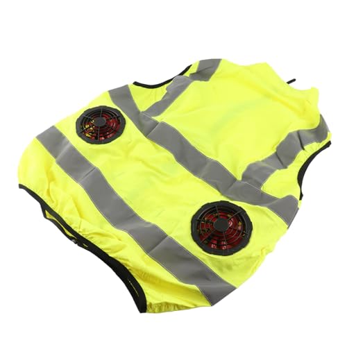 Chaleco de refrigeración con ventilador 5V de poliéster ligero talla XXXL