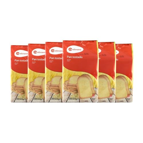 Pan tostado Coaliment 270 g pack de 6