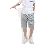 10PC Adult Disposable Rain Pants Unisex Waterproof Outdoor Activities Water Sports Camping Riding Traveling Emergency White