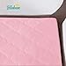 Pack and Play Mattress Protector Sheets Fitted Waterproof Pack and Play Mattress Pad Cover, Compatible with Graco Pack n Play & Dream On Me & Pamo Babe, Playpen/Playard Sheet Quilted, Pink, 39