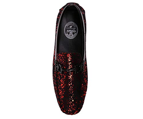Amali Monty, Metallic Splatter Driving Loafers - Slip On Moccasins for Men - Dress & Casual Shoes3