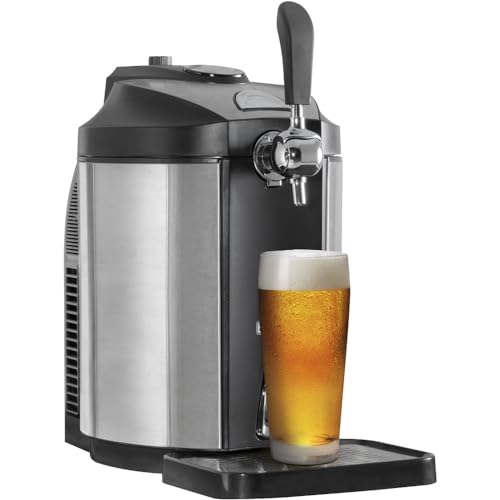 5L Mini Keg Beer Dispenser Tap - Home Draught Set - 4 Degree Integrated Cooling