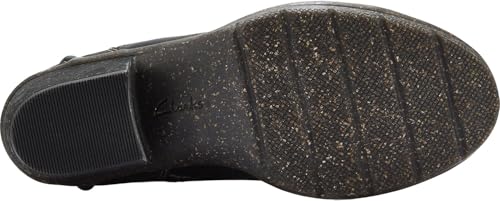 Clarks Clarks - Womens Kastela Lo Boot, Color Black Leather, Size: 7.5 W US