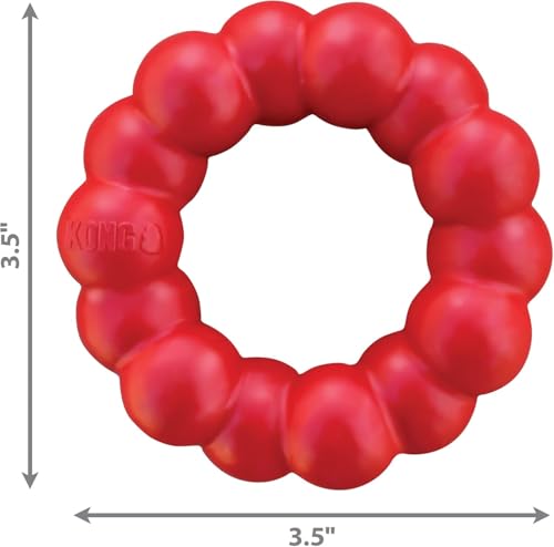 Image of KONG Ring, Natural Rubber Chew Toy for Dental Health, for Extra Large Dogs