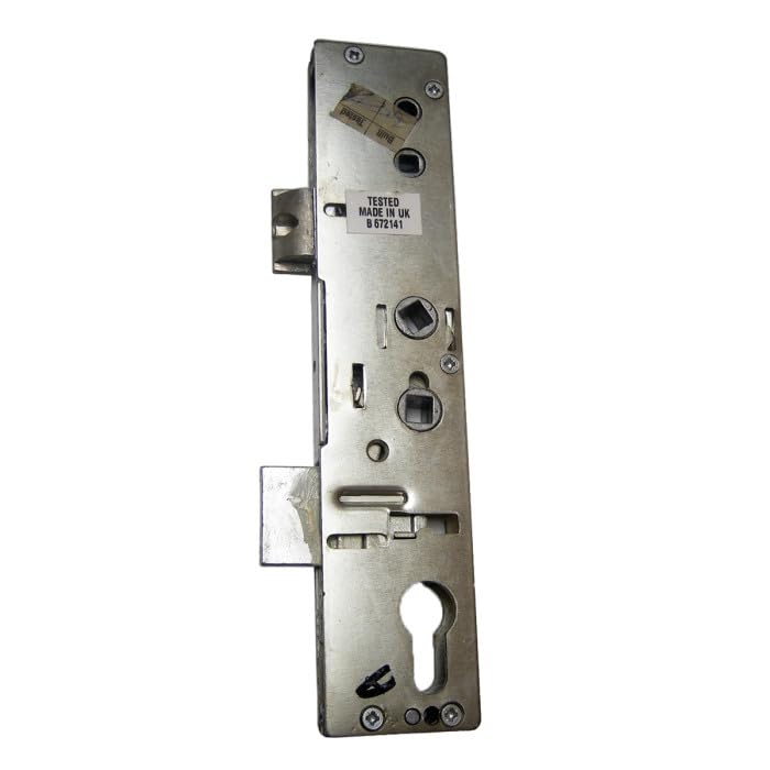 UAP Lockmaster 35 mm zasuwa zatrzaskowa z podwójnym wrzecionem zestaw naprawczy zamka drzwi centralnej - łatwa instalacja na linii - pasuje do większości drzwi z PCW - wrzeciona 35 mm/92 mm/62 mm