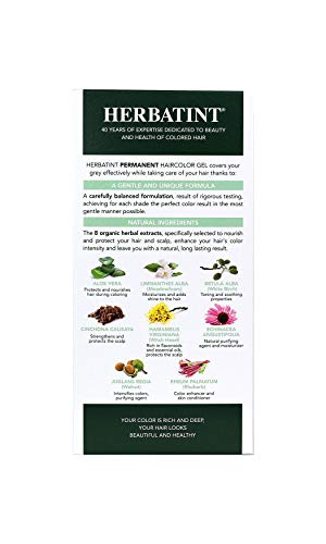 4R Copper Chestnut Herbatint pour masquer les cheveux blancs efficacement - 5