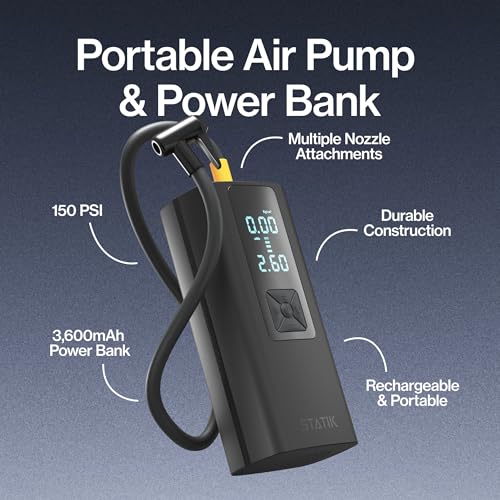 STATIK TireHero Car Tire Inflator Portable Air Compressor –