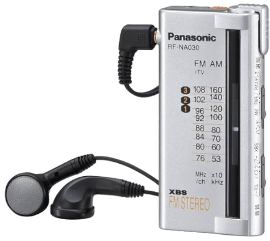 Amazon.co.jp: Panasonic RF-NA030-S FM(ワイド)ステレオ/AM 2