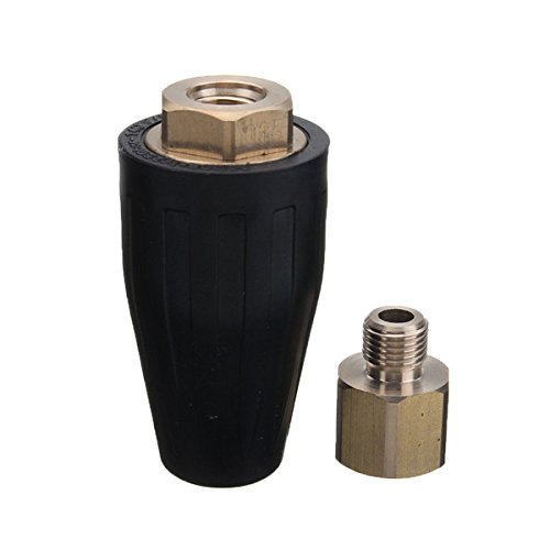 KingLan Ugello Rotante Turbo da 250 Bar M18 * 1.5 per Rondella di Pressione 3600Psi