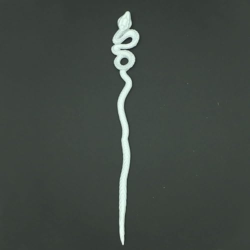 Palillos de pelo para mujer para cabello largo, palillos con forma de serpiente con caja de regalo, accesorio de pelo de moda, horquilla fija para