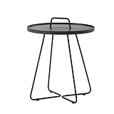 caneline  On-The-Move Outdoor Beistelltisch klein schwarz Cane-Line