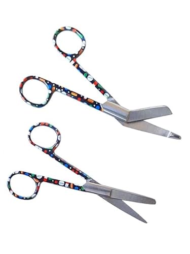 Pflege Scheren Set MIT GRAVUR - Krankenschwester Zubehör - Geschenk (Pillen) Cover