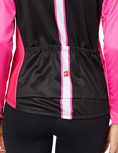 Barbedo Casaco para Mulheres, Preto/Rosa, G