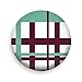 Produktbild dogdoh Dark Magenta Turquoise Plaid Beauty Fashion Reserverad Abdeckung für Jeep Trailers Rvs Suvs und viele Fahrzeuge 17 Zoll