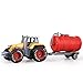 HOMSEEK Kid's Farm Tractor Toys with Trailers,Alloy and ABS Cake Decorating Car Truck Funny Tractor Vehicle Value Play Set Toy,(Set of 4)