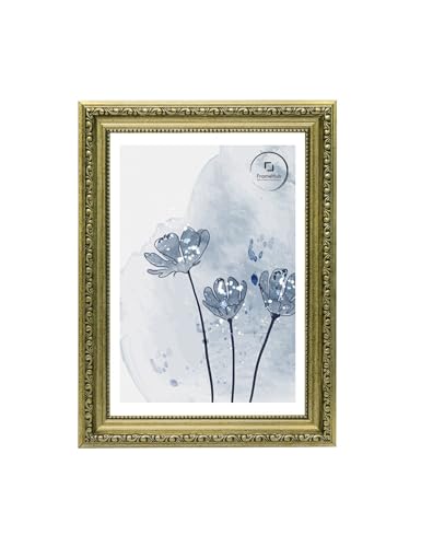 FrameHub Traditional Ornate Shabby Chic POSTER PICTURE PHOTO FRAME A1 A2 A3 A4 A5 GOLD (Antique Gold, A3